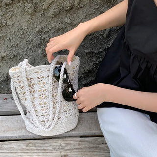 Cancun Summer Knitted Shoulder Bag