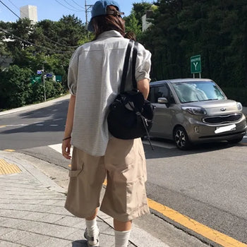 Nylon Parachute Pants