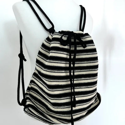 Henry Stripe Ribbon Backpack