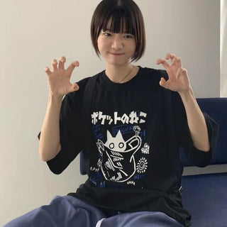 [UNISEX] Iro Cat Short Sleeve Tee
