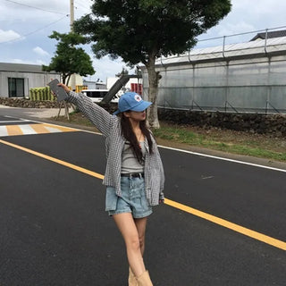 Big Pocket Denim Shorts