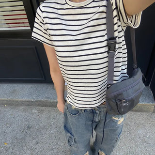 Scent Stripe T-shirt / 6 Colors