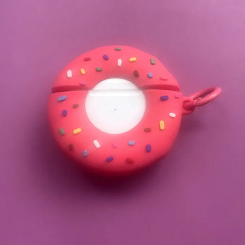 Mills Pink Donut Silicone AirPods Case