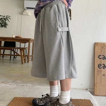 [UNISEX] Kiko Snap Bermuda Shorts