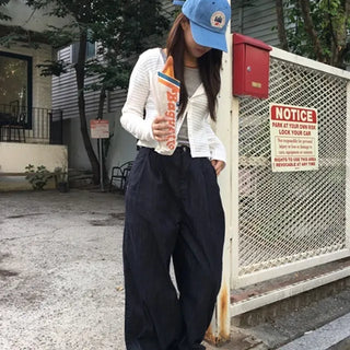 Maxi Pintuck Non-Fade Pants