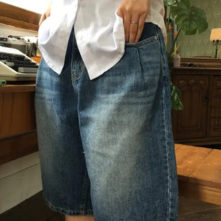 Odd Washed Bermuda Denim