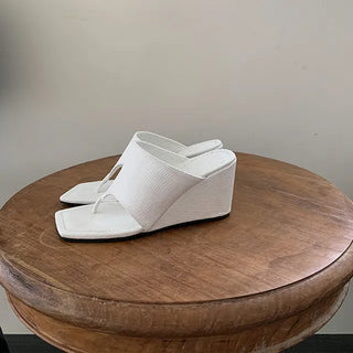 Platform Square Sandals