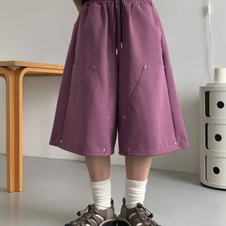[UNISEX] Double Knee Bermuda Pants