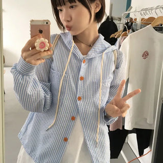 Indie Embossed Summer Hoodie