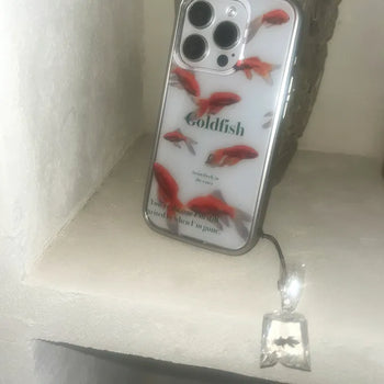 Fish Goldfish Transparent iPhone Case