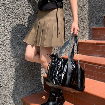 Fresh Glossy String Shoulder Bag -