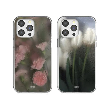 Lenny Flower Aesthetic Translucent iPhone Case