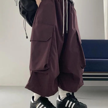 [UNISEX] Leon Octave Cargo Nylon Shorts