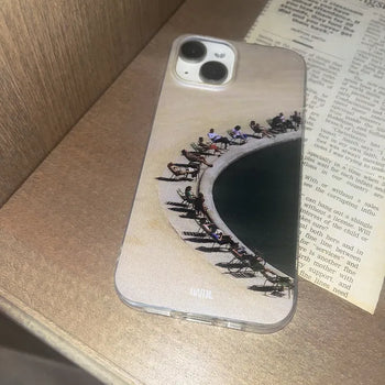 Lakeside People Sentimental Jelly iPhone Case