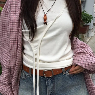 Strappy Cotton Sleeveless