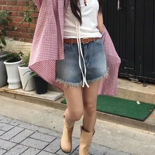 Diagonal Surgery Short Denim