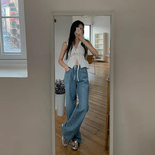 grunge wide denim