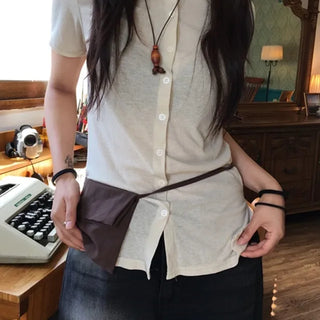 Cooling Button Tee