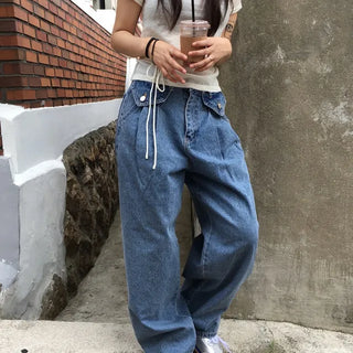 Pair Pocket Pintuck Denim