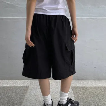 Moonz Carbo Nylon Cargo Bermuda Shorts / 3 Colors