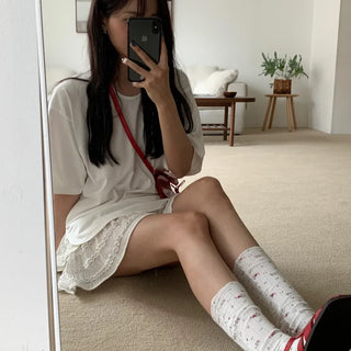 Flower Pattern Socks