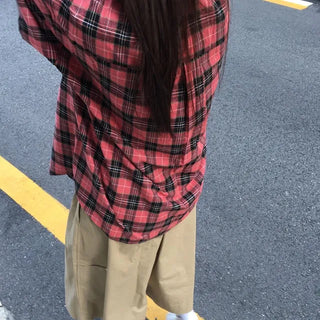 Poly Vintage Check Short Sleeve Shirt