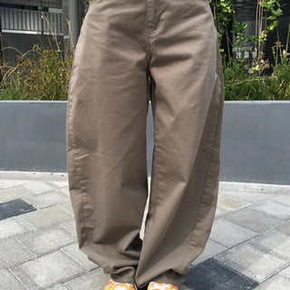 Line Cotton Balloon Pants