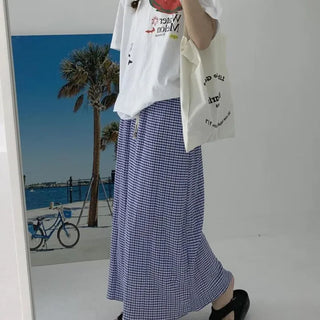 Kumi Jijimi Long Skirt