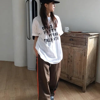 Bible Line Nylon Pants