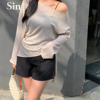 Torino Summer Linen Boat Neck Loose Fit Knit