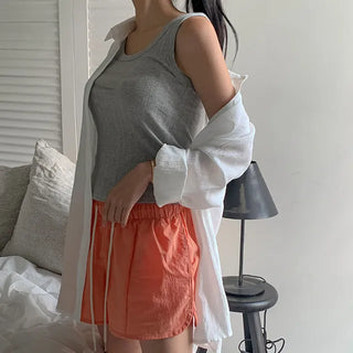 Tempting Ribbed Sleeveless