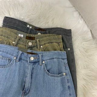 [Summer Fabric Version] Maxi Flare Fudge Long Denim Skirt (3 colors)
