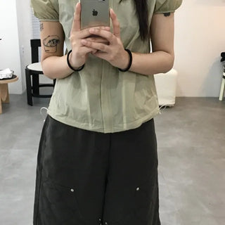 Heart Pocket Bermuda Shorts