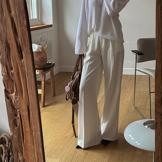 Lere Pintuck Tab Slacks
