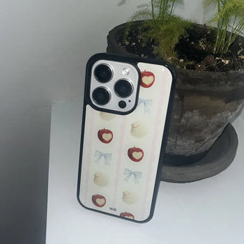 Edge Pattern Kitsch Epoxy iPhone Case