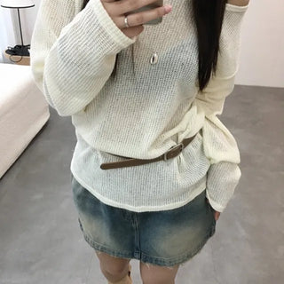 Knit Shoulder Tee