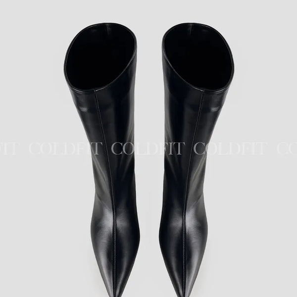Square ankle boots