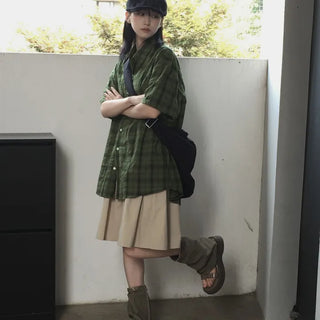 Garden Checkered Short Sleeve Shirt