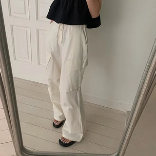 Big Pocket Cargo String Pants