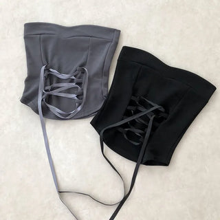 Baby I Top | Baby Ribbon Corset Tube Top