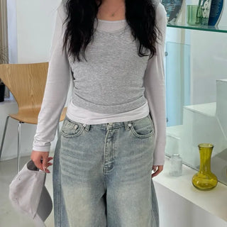 Bare Layered Sleeveless