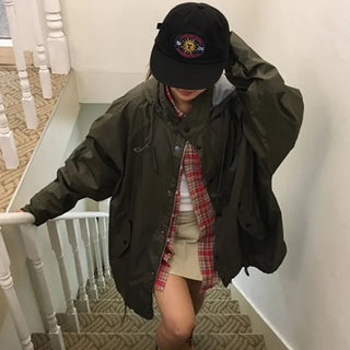 Rainy Hooded Field Jacket