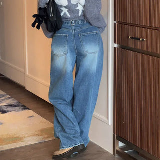 Donkid Semi-high Wide Pants