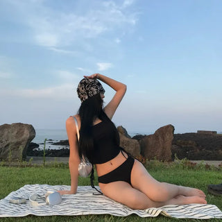 Halter Tube Top Bikini (2 colors)