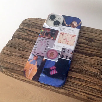 Tiff Vintage Image Patch Hard iPhone Case