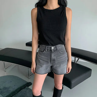 Tenji Ribbed Sleeveless