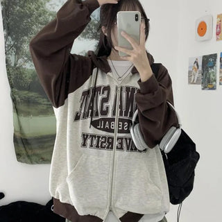 [UNISEX] Hilt Oversized Zip-up Hoodie