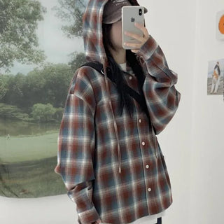 [UNISEX] Coos Check Hoodie