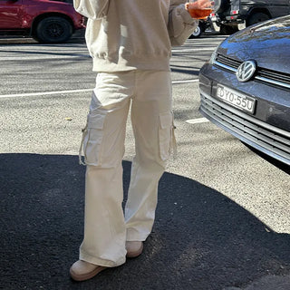 Rayner Zipper Cargo Wide Pants