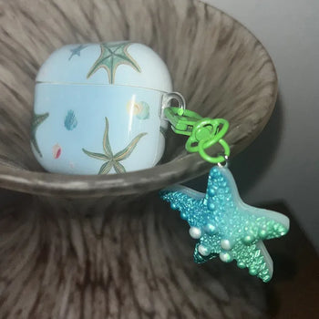 Searing Starfish Keyring Set AirPods Case